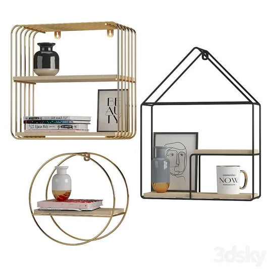 Shelves set 1 3dsMax Model