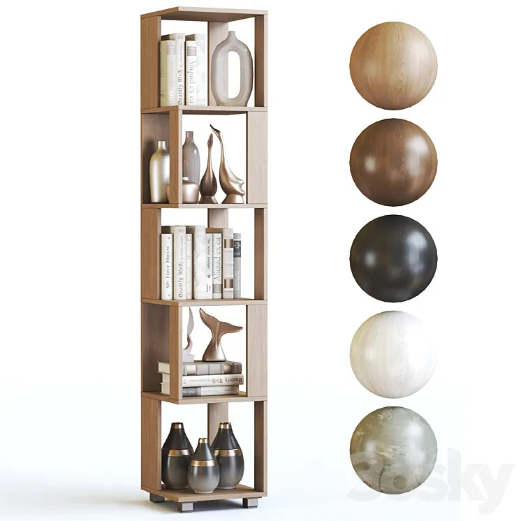 Shelving unit Hoff Soho 3DSMAX Model