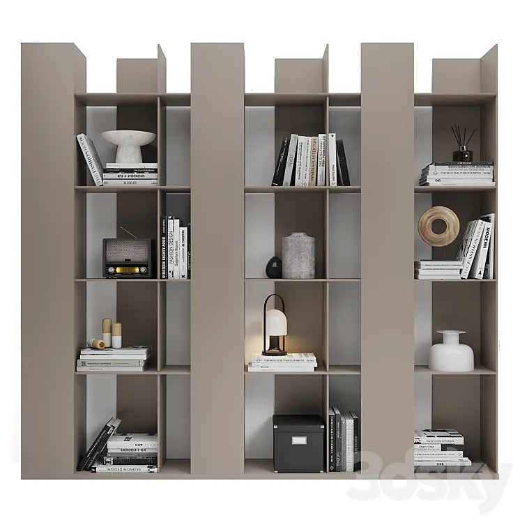 Shelving unit Lees 3DSMAX Model