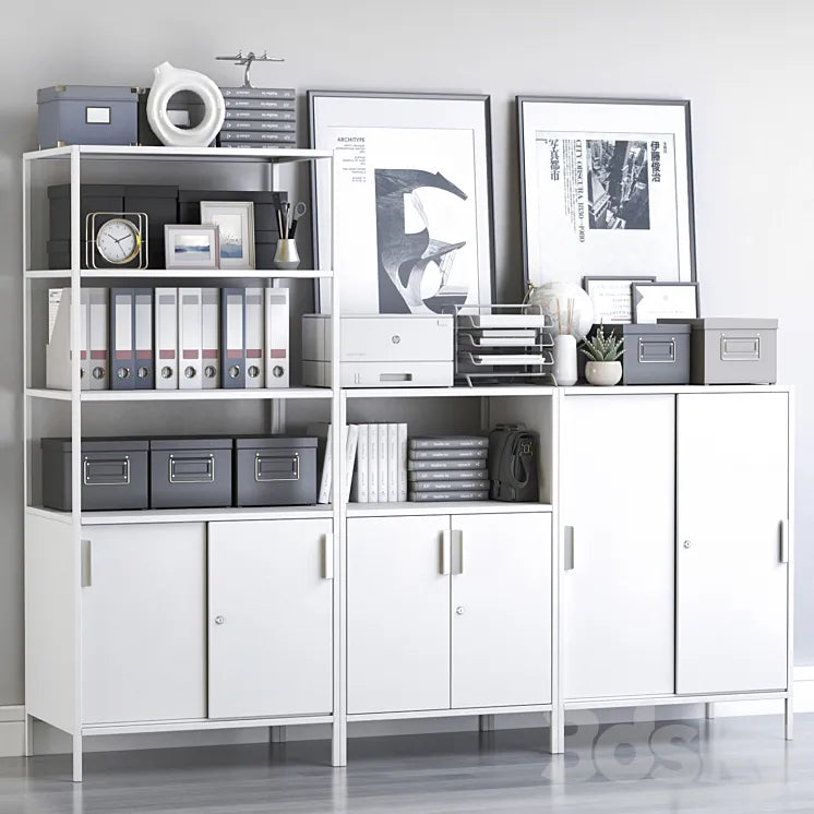 Shelving unit TROTTEN 3DSMAX Model