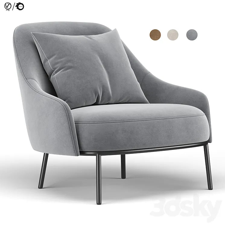 Shift Armchair 3DSMAX Model