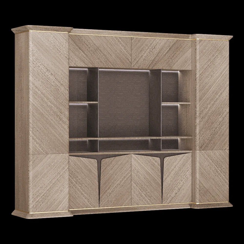 Shin Plaza - Bookshelf Tesla 3ds Max