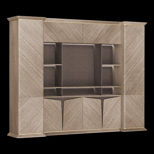 Shin Plaza - Bookshelf Tesla 3ds Max