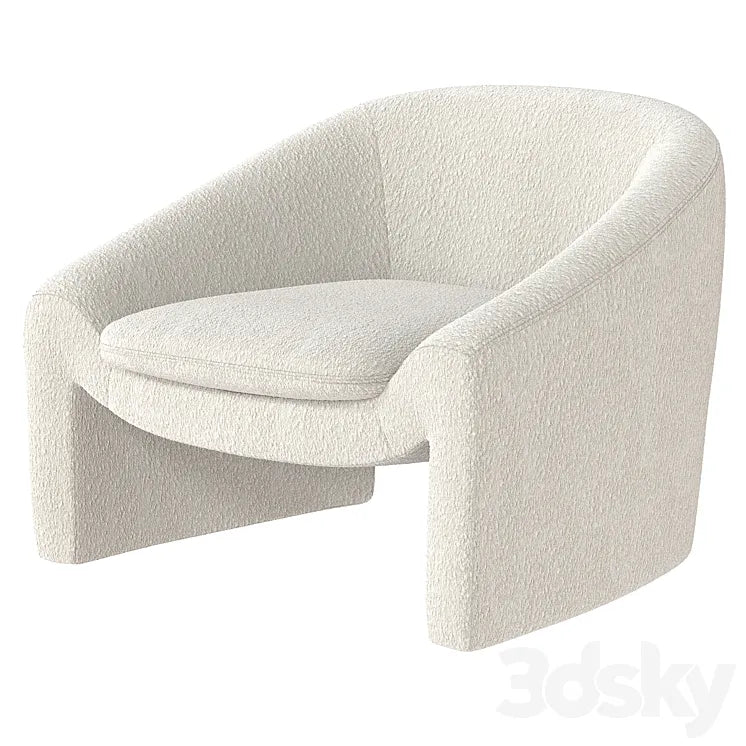 Shona accent armchair 3DSMAX Model