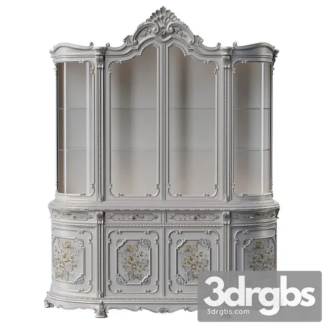 Showcase Trianon Annibale Colombo 3D Model Free