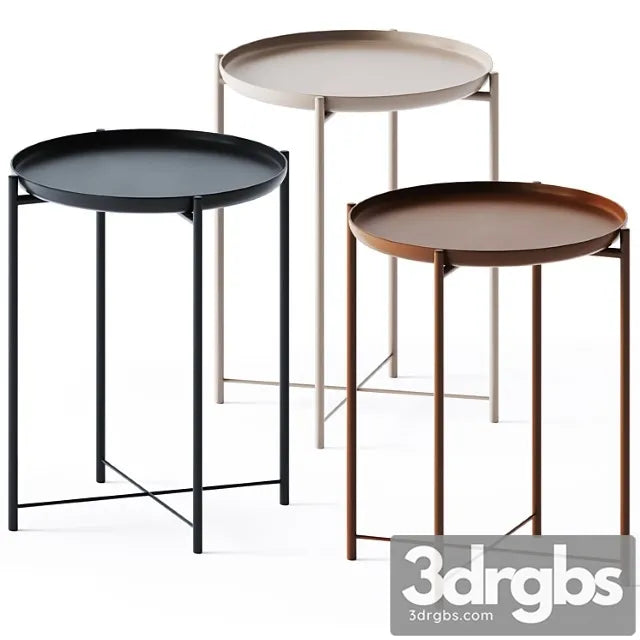 Side Coffee Table Gladom by Ikea 3D Model Free