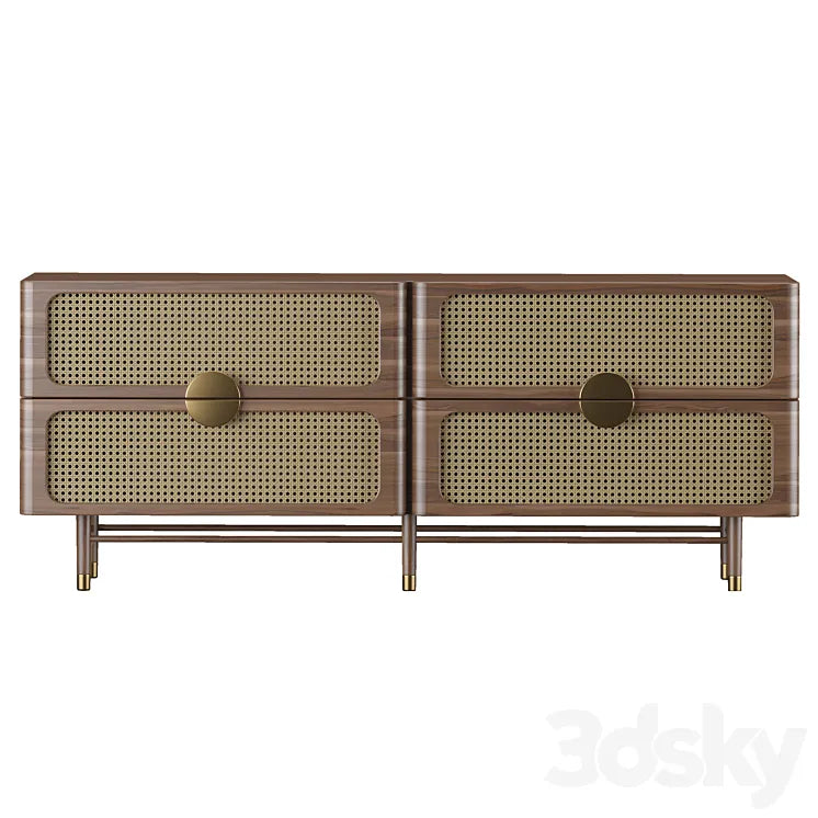 Sideboard Chest of Drawer 08 3DSMAX Model
