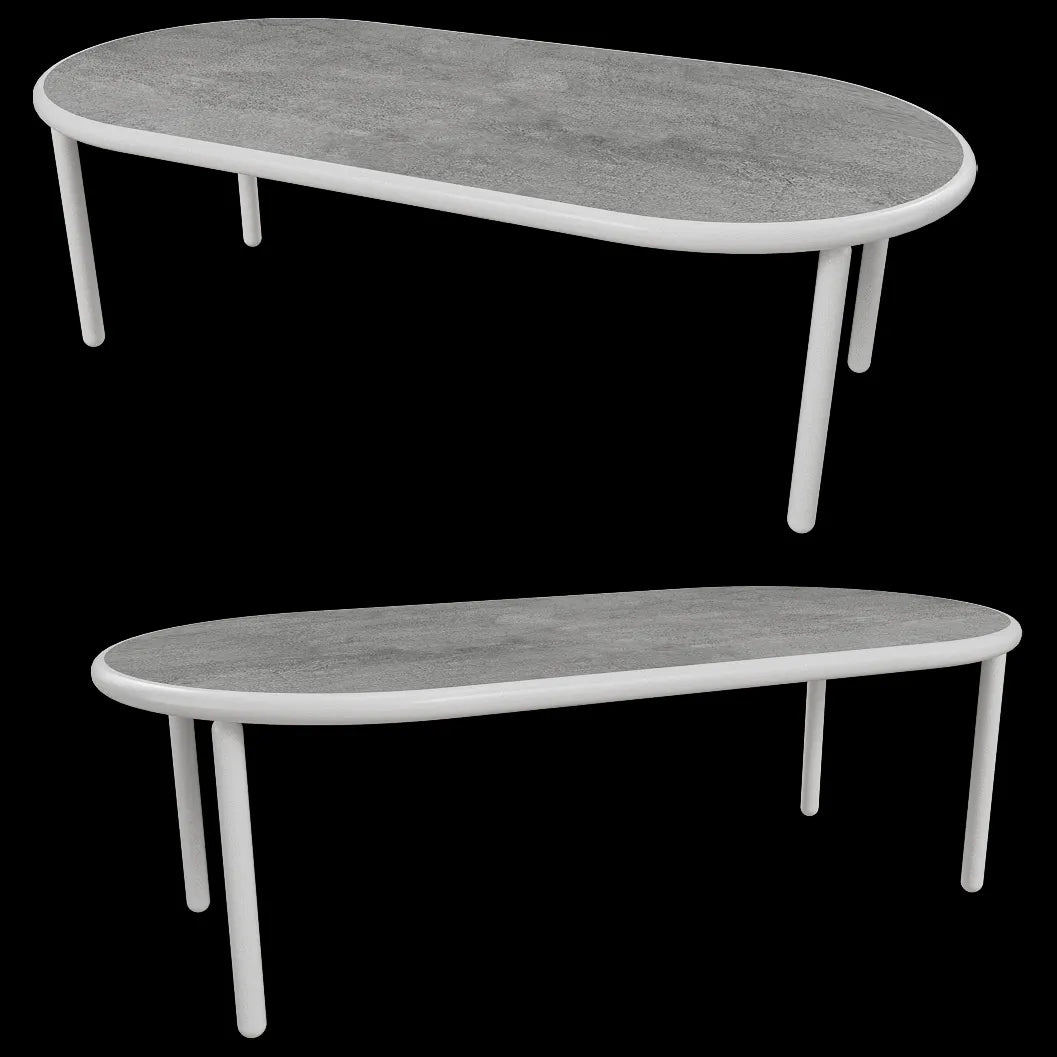 Sifas - Dining table BIGR1C oval 3ds Max