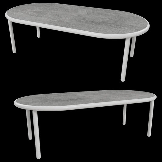 Sifas - Dining table BIGR1C oval 3ds Max