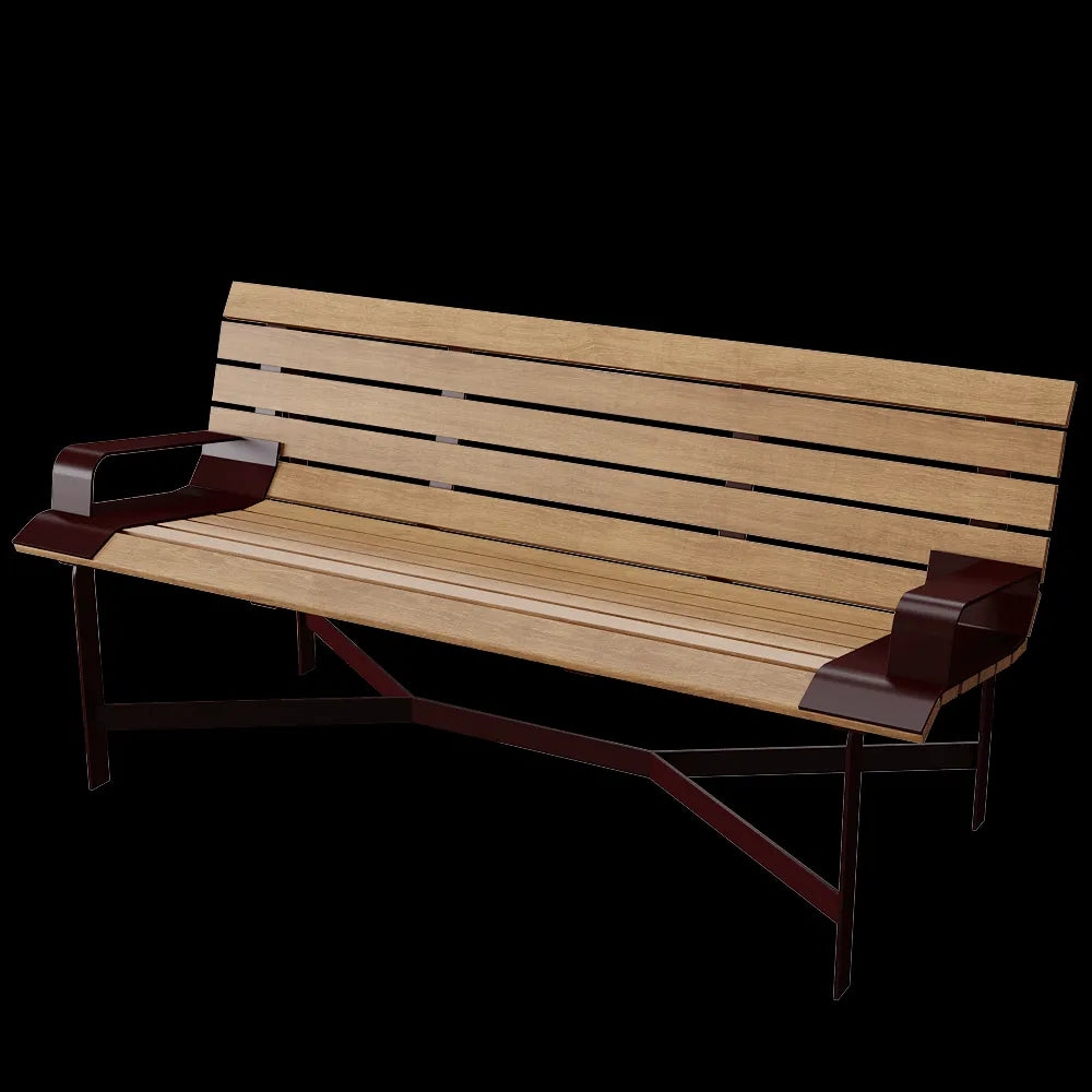 SIJU - Bench no. S-19 3ds Max