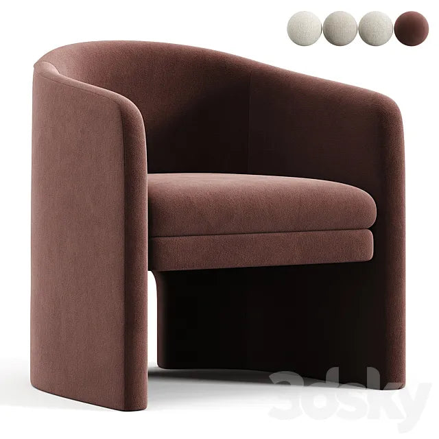 Sillon Mairo Armchair 3ds Max