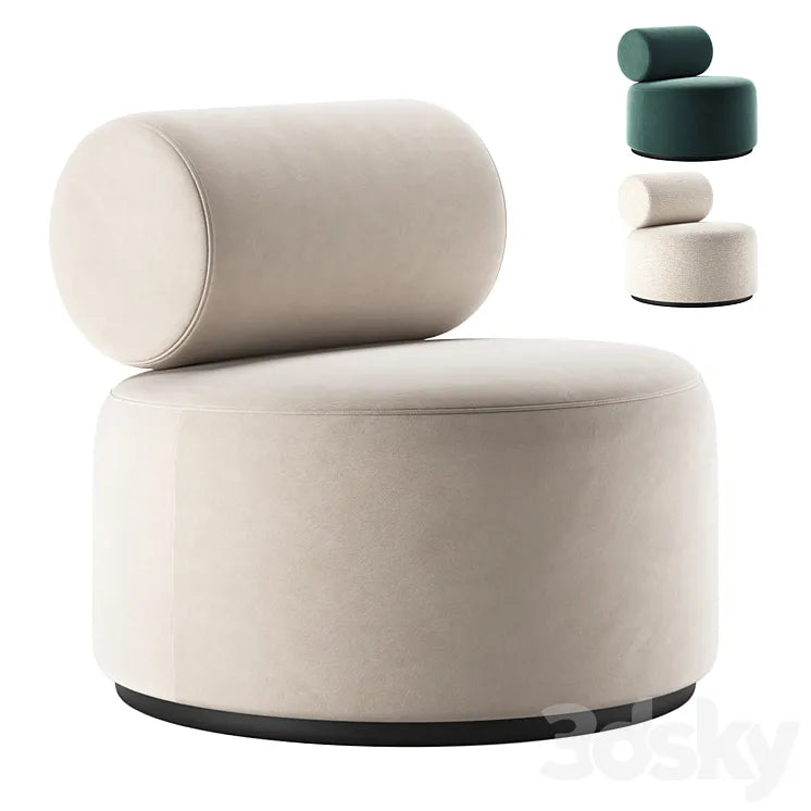Sinclair Lounge Chairs | FEST Amsterdam 3DSMAX Model