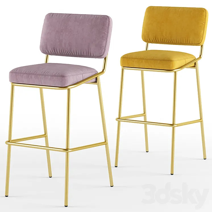 Sixty barchair - connubia calligaris 3DSMAX Model