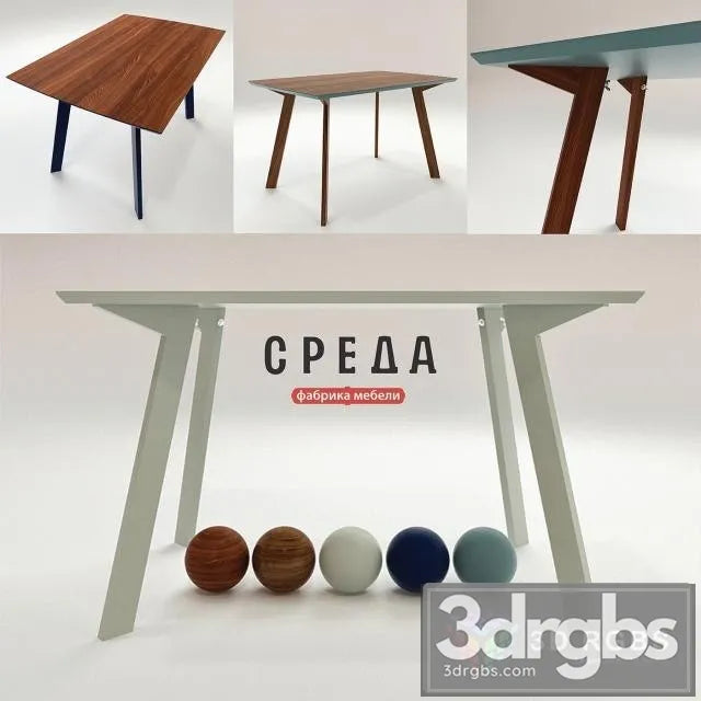 SK1 Table 3D Model Free