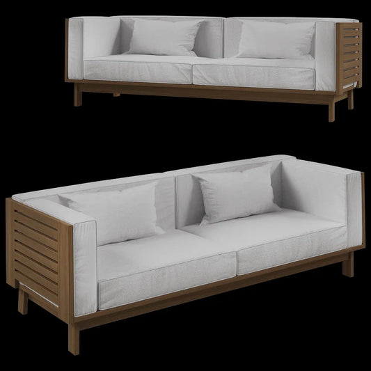 Skargaarden - Sofa Skanör 3 seater 3ds Max