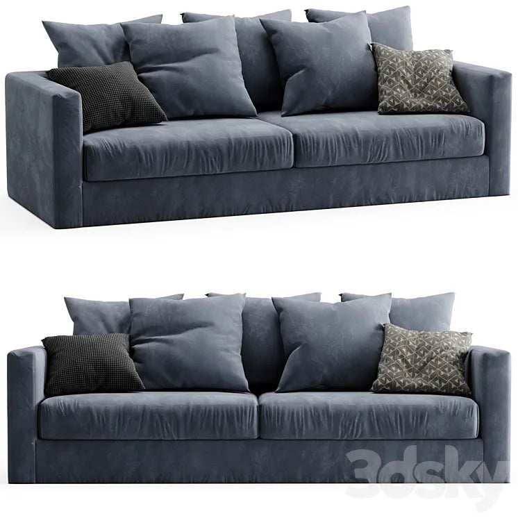 Sketch Sloopy Sofa 3DSMAX Model