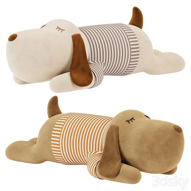 Sleep Dog Plush 3dsMax Model