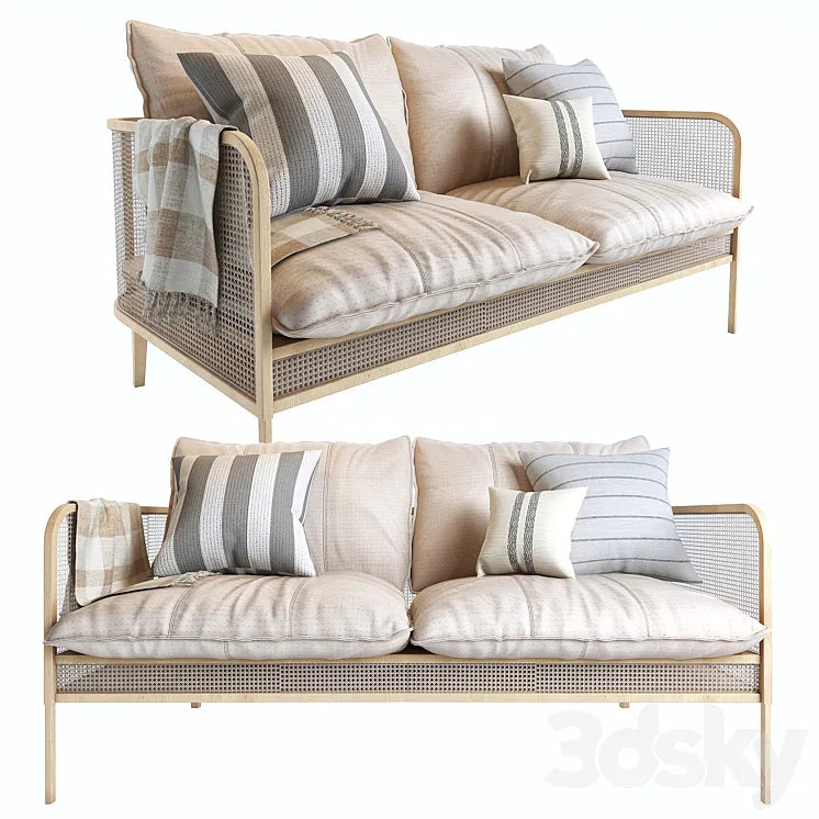 Sofa 02 3DSMAX Model