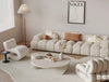 Sofa 3D Model with Cream Color – Furniture 3DS Max – 099
