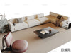 Sofa 3D Model with Cream Color – Furniture 3DS Max – 112