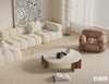 Sofa 3D Model with Cream Color – Furniture 3DS Max – 124