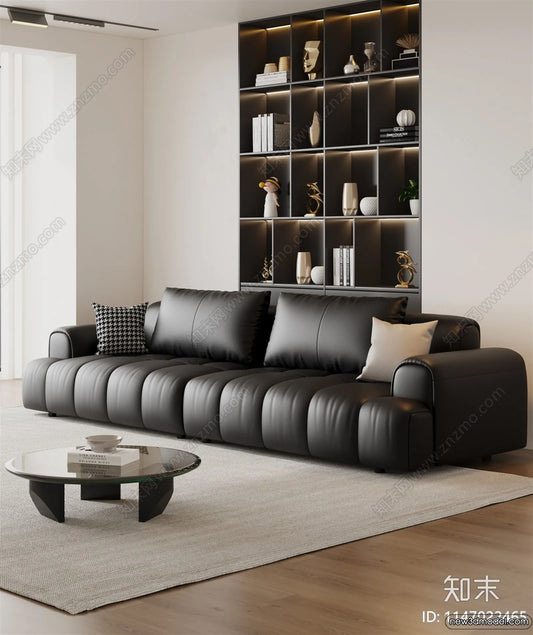 Sofa 3D Models – 3D Furniture for Living Room – 3D Interior – 114