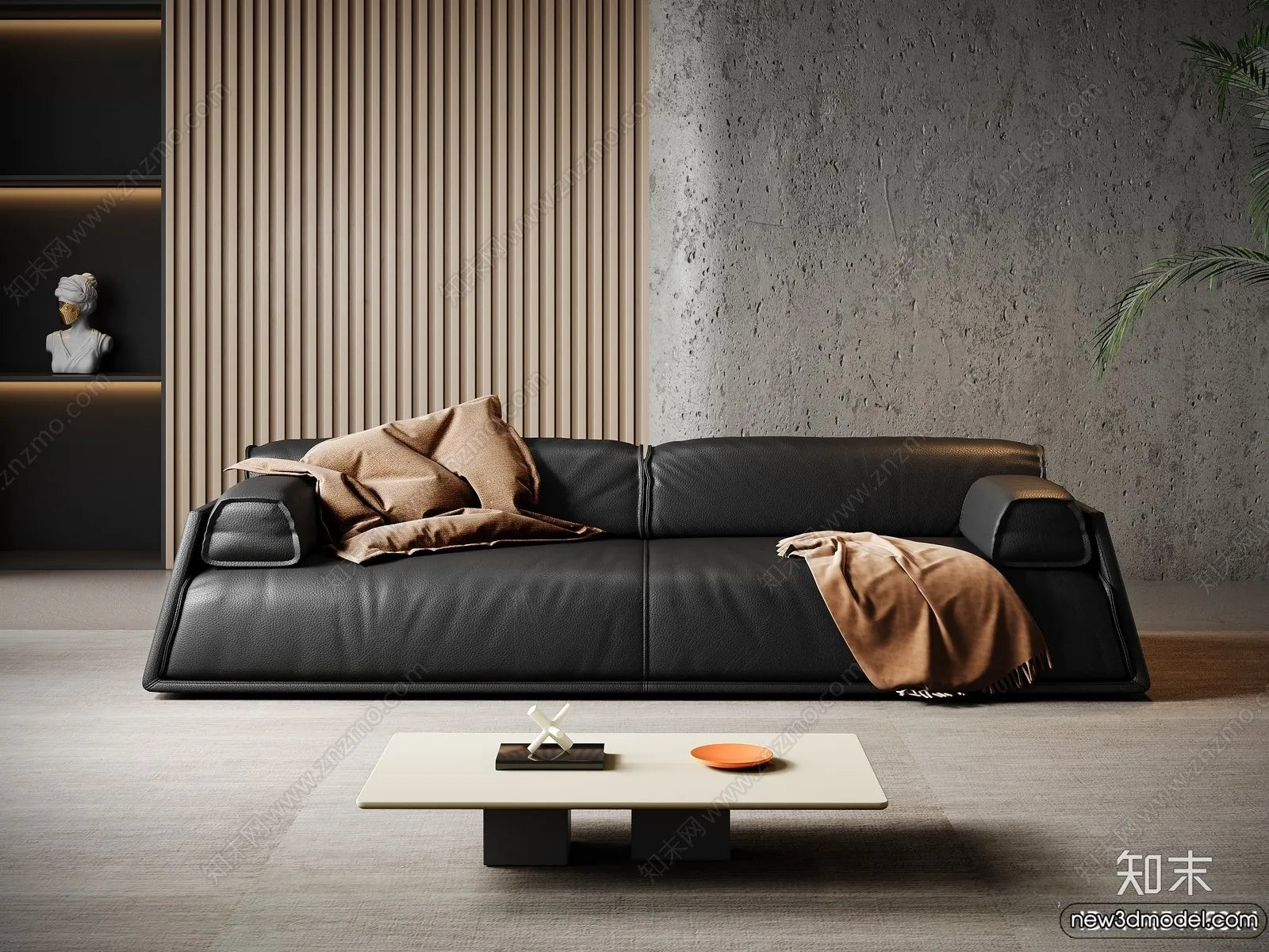 Sofa 3D Models – 3D Furniture for Living Room – 3D Interior – 128