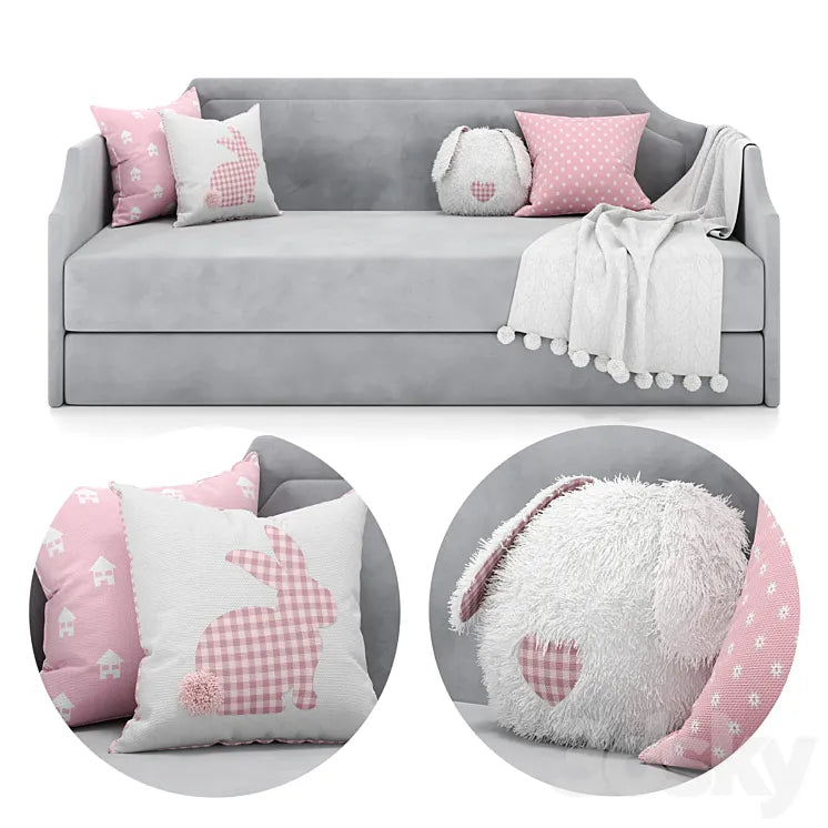Sofa bed Hoff Fly for children 3DSMAX Model