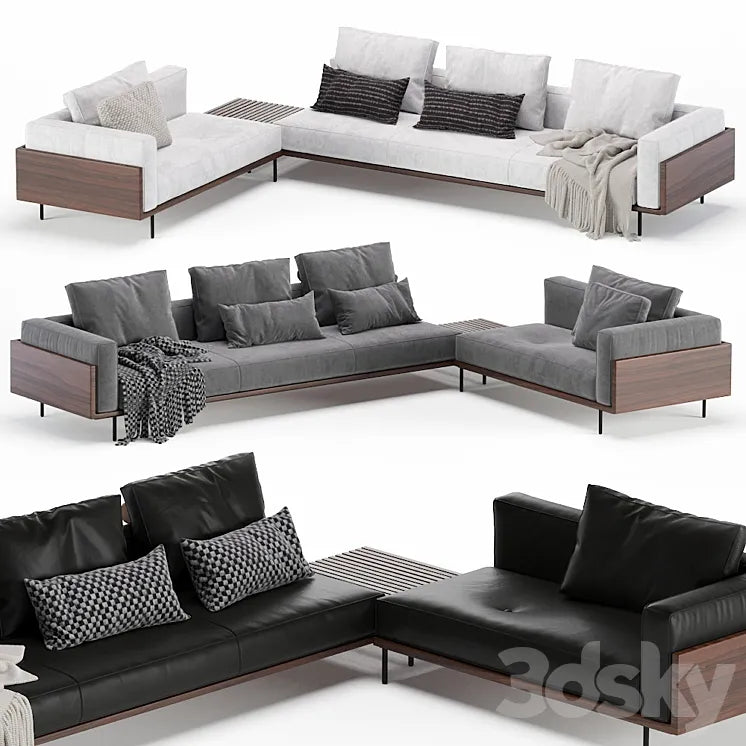 Sofa brasilia minotti 3DSMAX Model
