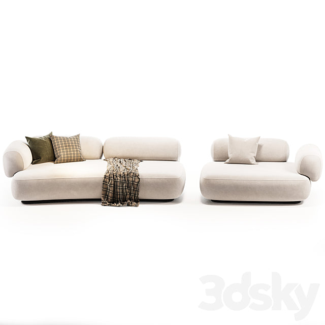 Sofa Cabrera 3ds Max