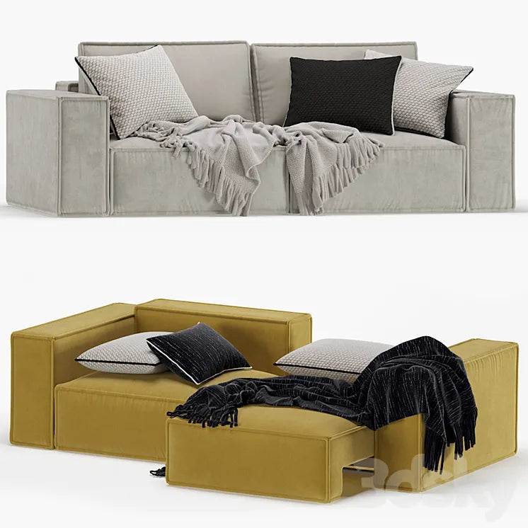 Sofa Ebi Happy Yellow Loft / Диван Эби 3DSMAX Model