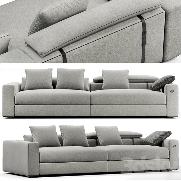Sofa Fendi Belt Tight 3DSMAX Model