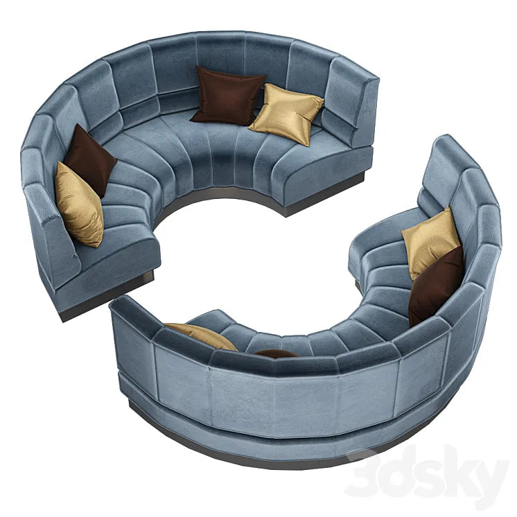 Sofa for bar restaurant 3DSMAX Model