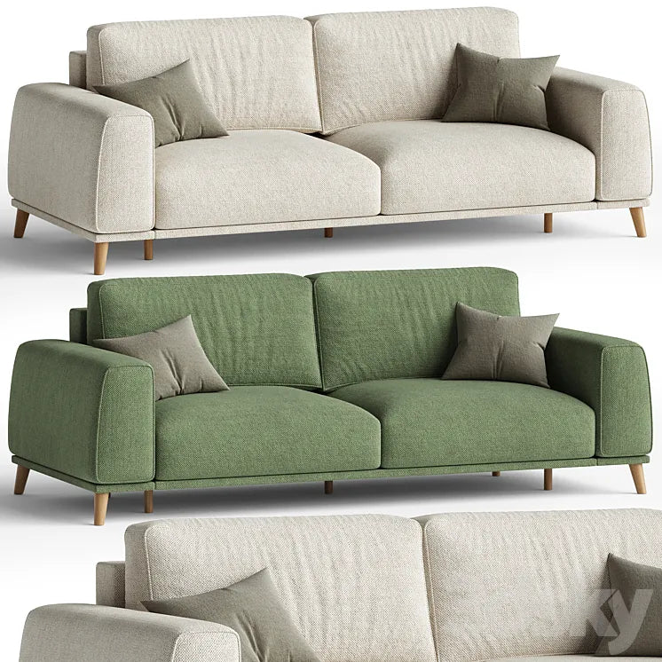 Sofa Laronso Soft Pearl 3DSMAX Model