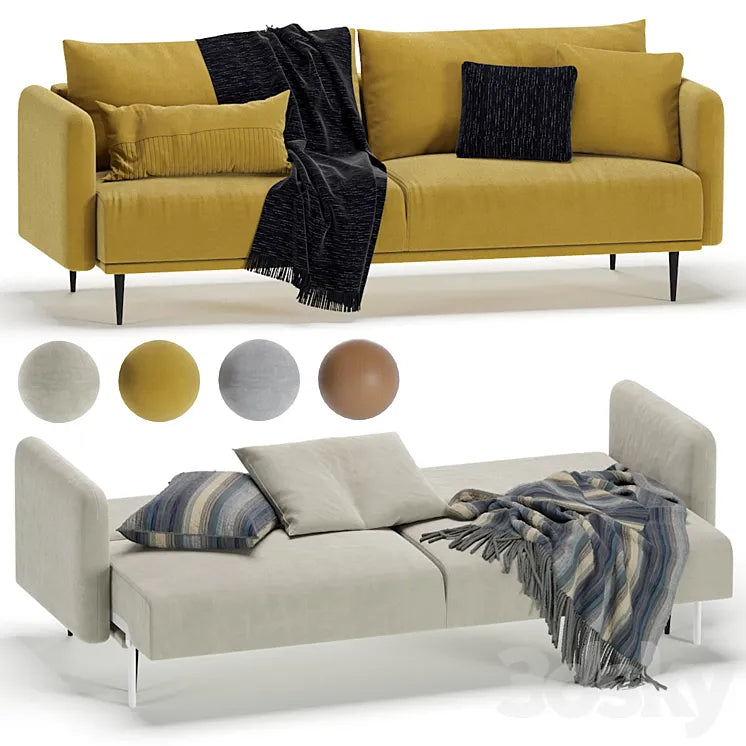 Sofa Loft Sayle Barhat Emerald / Диван Сайле 3DSMAX Model