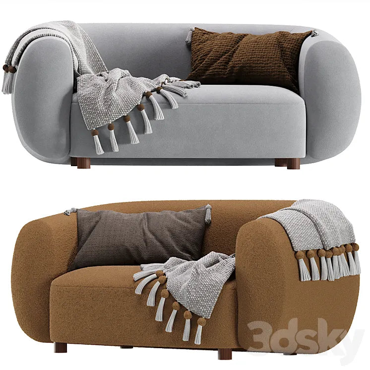 Sofa Londi Cozy Ivory Divan.ru / Sofa Londi 3DSMAX Model