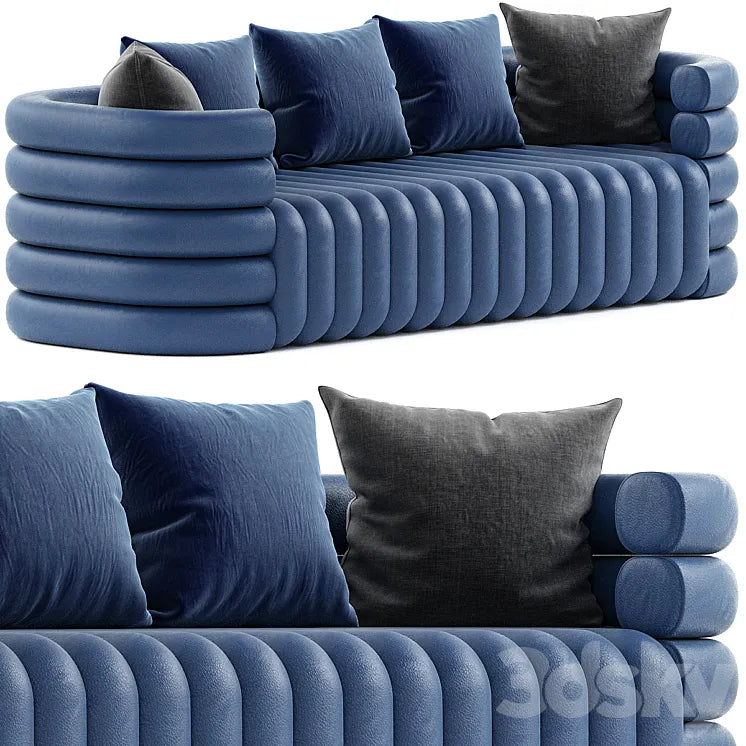 Sofa Moon couch by murrmurr 3DSMAX Model