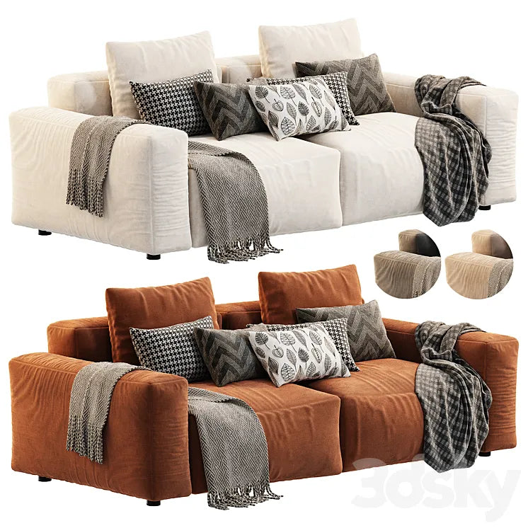 Sofa ONE 02 3DSMAX Model