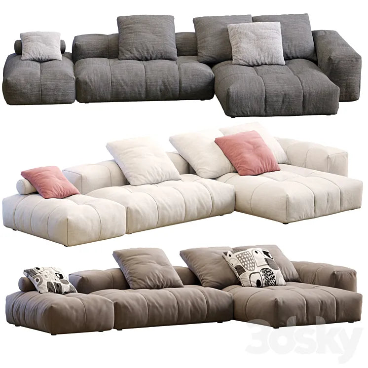 Sofa Pixel By Saba 3DSMAX Model