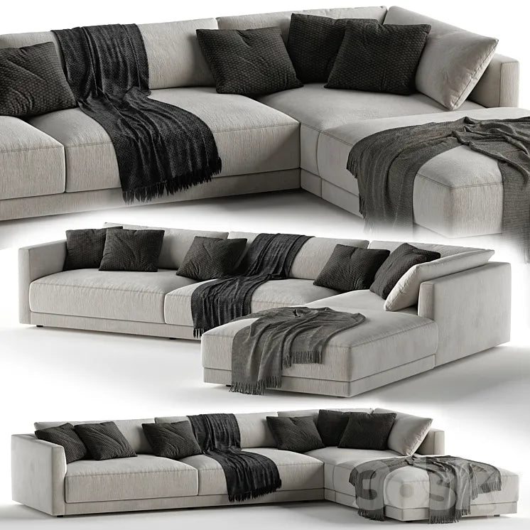 Sofa Poliform Bristol 3DSMAX Model