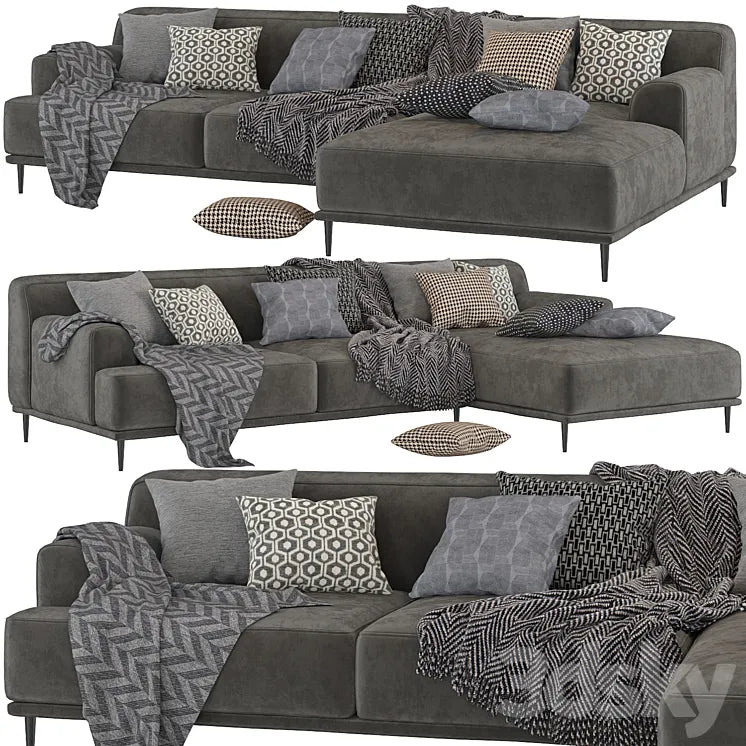 Sofa Portofino 3DSMAX Model