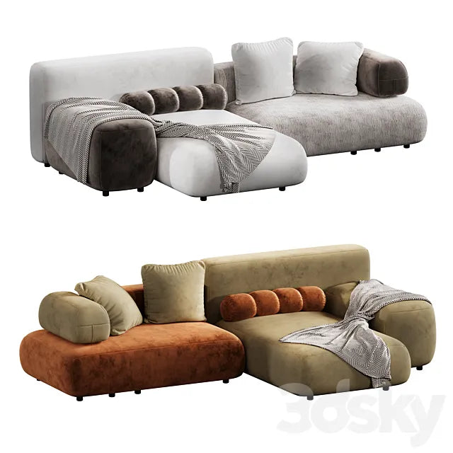 Sofa Puzzle 3ds Max
