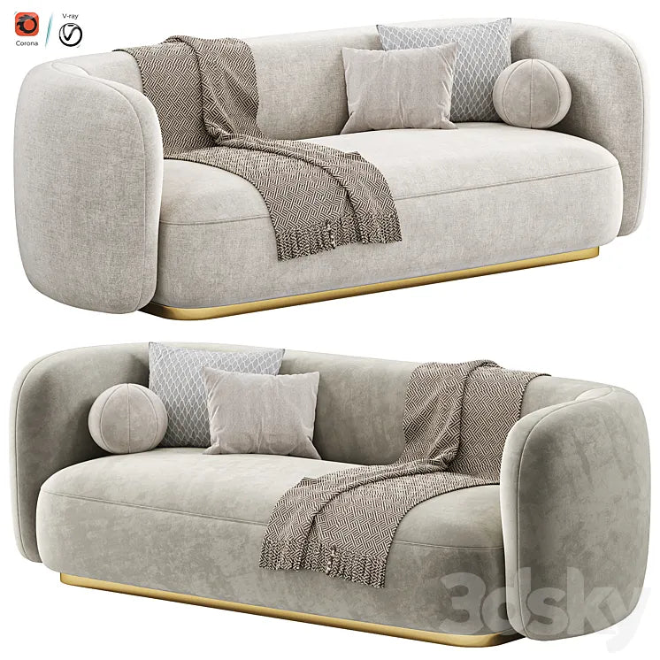Sofa roxy by eichholtz 3DSMAX Model