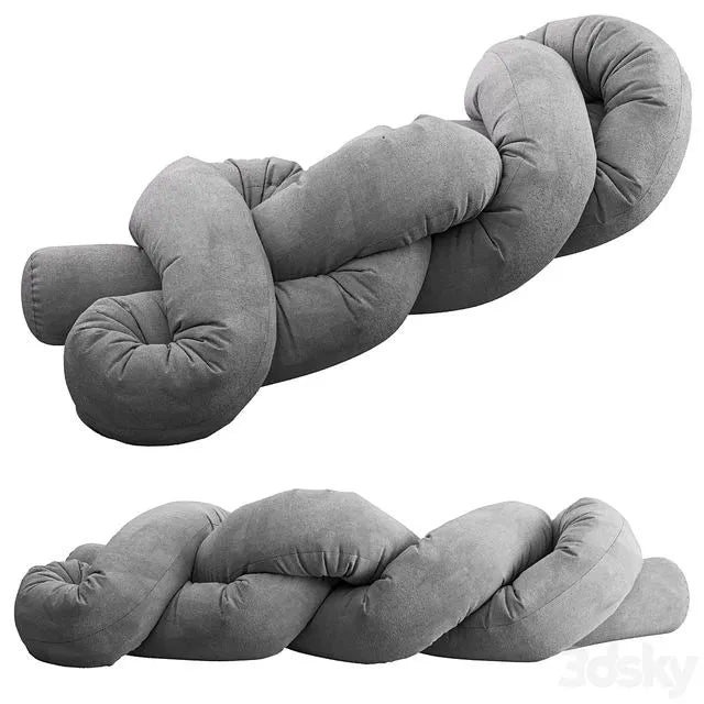Sofa sausage massfurniture 3 3dsMax Model