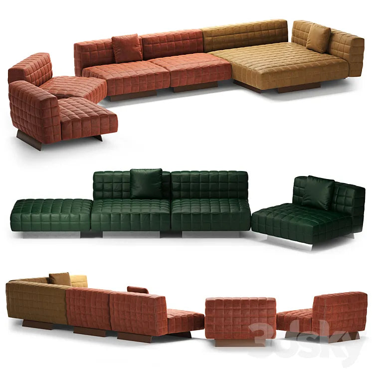 Sofa Twiggy (Minotti) 3DSMAX Model