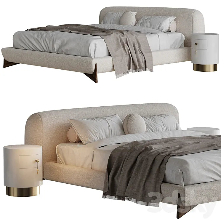 softbay bed 3DSMAX Model