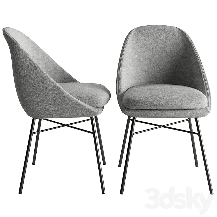 sohoConcept Avanos Cross Armchair 3DSMAX Model