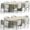 Solana Chair and Moon Table 3DSMAX Model
