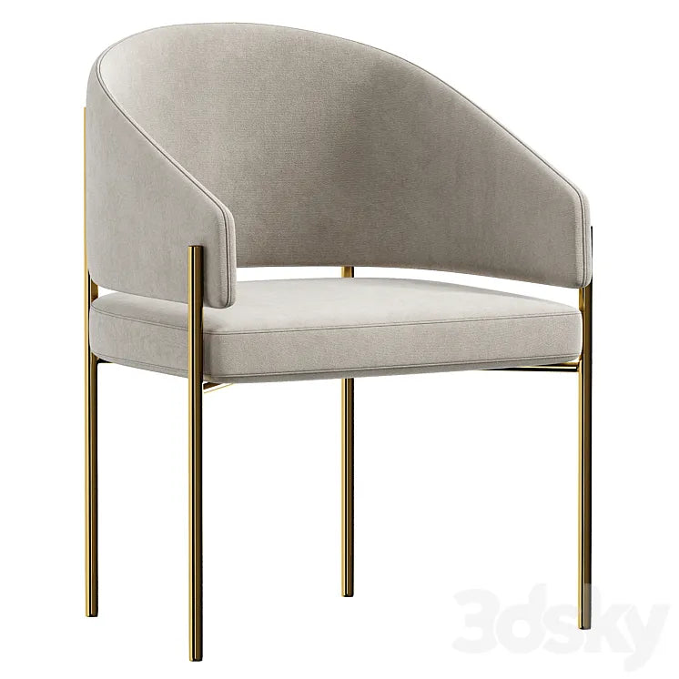 Solana Dining Chair 3DSMAX Model