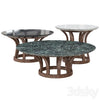 Solid Wood Coffee Table 3DSMAX Model